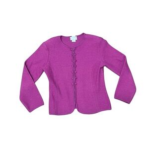 Magenta Cardigan